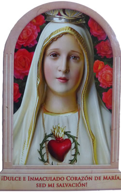 cuadrito del Inmaculado Corazón de María