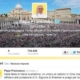 No podemos ser cristianos a ratos, Francisco en su tweet@pontifex