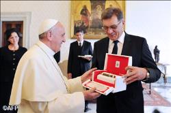 La paz en Siria y Oriente Medio en el diálogo del Papa con el primer ministro lituano