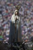 La estatua de la Virgen de Fátima, en Roma, preside las Jornadas marianas, en el Año de la fe