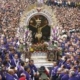 La comunidad peruana de Roma celebra al “Señor de los Milagros”