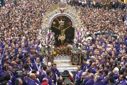 La comunidad peruana de Roma celebra al “Señor de los Milagros”