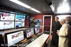 “Su trabajo es un servicio al Evangelio y a la Iglesia”, Mensaje del Papa por el 30° del Centro Televisivo Vaticano