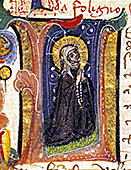 La canonización equivalente de la mística Ángela de Foligno