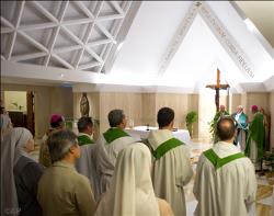 El Papa reza por los hijos de los “devotos del dios soborno”, puesto que la corrupción quita la dignidad