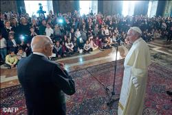 Detrás de la función pública está siempre la familia, cordial encuentro del Papa con el personal del Quirinal