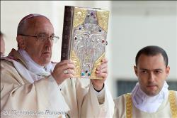 Con Cristo sean testimonios de fe, caridad y esperanza. Profunda gratitud del Papa, en nombre de toda la Iglesia, a los voluntarios del Año de la Fe