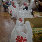 Caritas Manila lotes alimentos