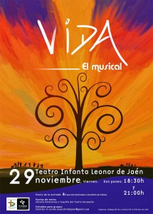 cartel musical VIDA