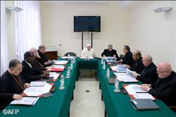 Reunión del Consejo de Cardenales para ayudar al Papa en el gobierno de la Iglesia universal y estudiar la nueva Constitución sobre la Curia Romana