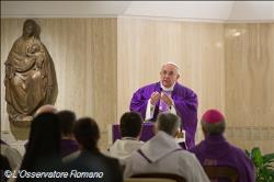 A partir de enero las parroquias de la diócesis del Papa podrán participar en la misa matutina de Francisco