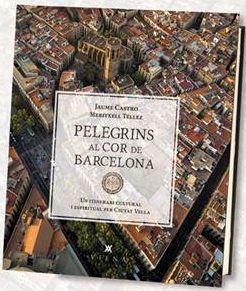 peregrinos en el corzon de Barcelona